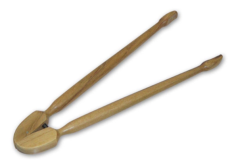 Berard 52175 French Olive-Wood Handcrafted Tongs